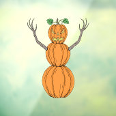パンプキンマンハロウィンアート ウィンドウサイン (シート3)