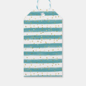 パンプキンミニマルモダンリスト秋男の赤ちゃんシャワー ギフトタグ (裏面)