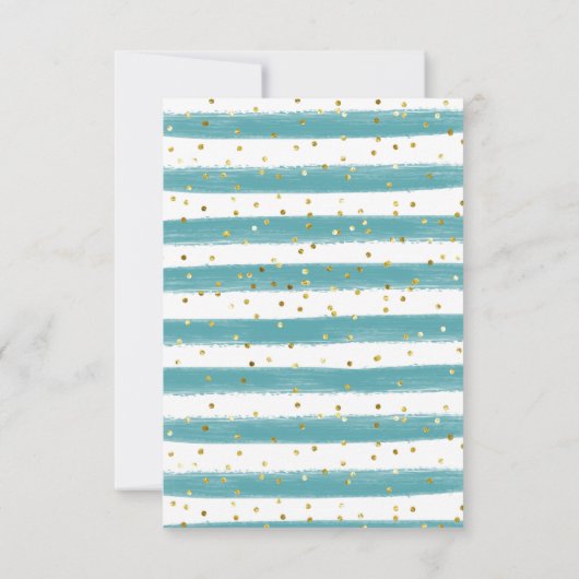 パンプキンミニマルモダンリスト秋男の赤ちゃんシャワー サンキューカード (裏面)