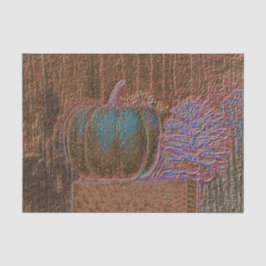 パンプキンメタリックティール（緑がかった色）金ゴールドパープル秋 薄葉紙