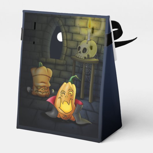 パンプキンモンスターズのハロウィーンの特典ボックス フェイバーボックス (裏面サイド)