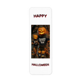 パンプキンモンスターバッシュハロウィン差出人ラベル ラベル