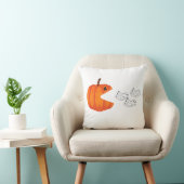 パンプキンモンスターvs幽霊-不気味ハロウィン！ クッション (椅子)