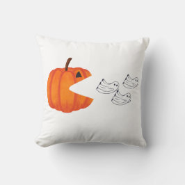 パンプキンモンスターvs幽霊-不気味ハロウィン！ クッション