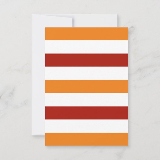 パンプキンラテサッカーブラックウェディングシャワー 招待状 (裏面)