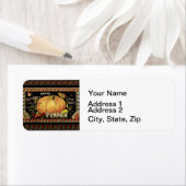 パンプキンラベルアンティークバタフライブランド ラベル (インサイチュ)