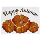 パンプキンラージ抱き枕 ラージペーパーバッグ (正面)