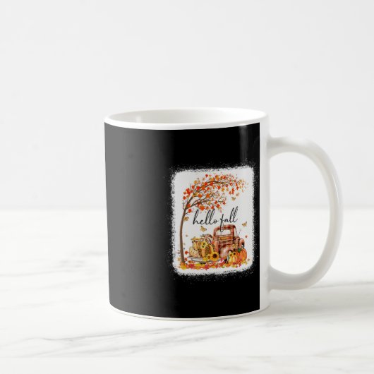 パンプキンレオパード秋ハッピー秋ヤール秋S コーヒーマグカップ (右)