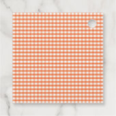 パンプキンレッドハーベストトラック1st誕生日ありがとう フェイバータグ (裏面)