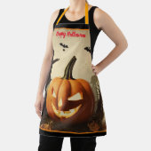 パンプキン不気味ハロウィーンコレクション エプロン (インサイチュ)