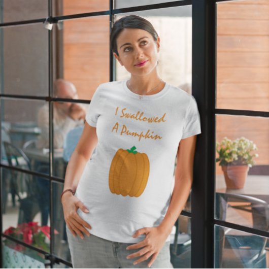 パンプキン妊娠 Tシャツ