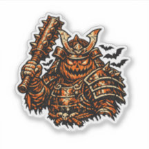 パンプキン将軍 - ハロウィンのサムライ戦士 ビンテージ