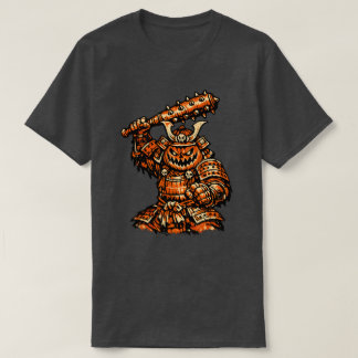 パンプキン将軍 - ハロウィンの面白いサムライ戦士 Tシャツ