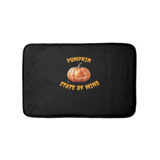 パンプキン州オブマインド – ハロウィンクラシックのTシャツ バスマット