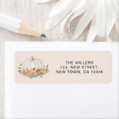 パンプキン差出人住所 ラベル (インサイチュ)