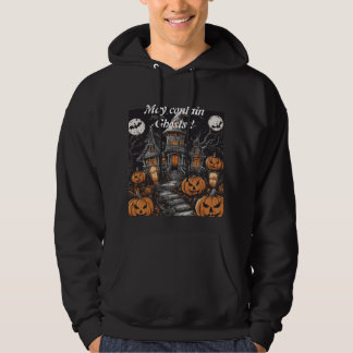 パンプキン幽霊のよく出るマナーTシャツフード付 パーカ