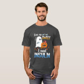 パンプキン幽霊ハロウィーン Tシャツ (正面フル)