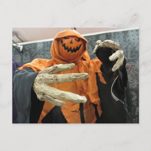 パンプキン幽霊 ポストカード (正面)