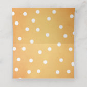 パンプキン座席表秋秋シャワー誕生日 プレイスカード (内部開封)