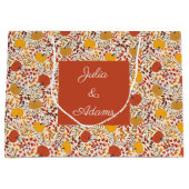 パンプキン抱き枕 ラージペーパーバッグ (正面)