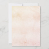 パンプキン秋インラブクリーム赤面結婚ズ 招待状 (裏面)