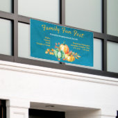 パンプキン秋ハーベストコミュニティフェスティバル 横断幕 (ビルの外側)