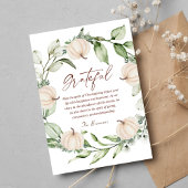 パンプキン秋モダン素朴感謝祭 シーズンカード