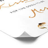 パンプキン秋何個のキスブライダルシャワーゲーム ポスター (角)