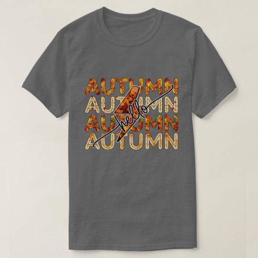 パンプキン秋感謝祭 Tシャツ (デザイン正面)