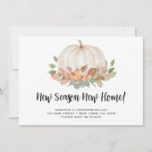 パンプキン秋秋の動き 案内状 (正面)