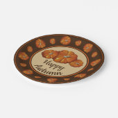 パンプキン紙プレート ペーパープレート (アングル)