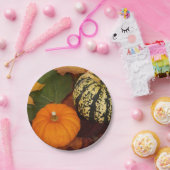 パンプキン紙プレート ペーパープレート (パーティー)