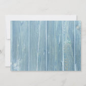 パンプキン素朴感謝祭の友情 招待状 (裏面)