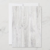 パンプキン素朴秋ベビーシャワー招待状 招待状 (裏面)