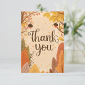 パンプキン素朴秋秋 サンキューカード (スタンド正面)