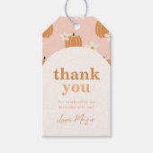 パンプキン誕生日メッセージカード ギフトタグ (正面)