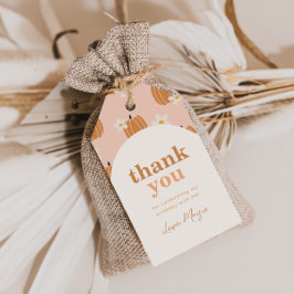 パンプキン誕生日メッセージカード ギフトタグ