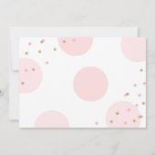 パンプキン誕生日招待状パンプキンプリンセスパーティー 招待状 (裏面)