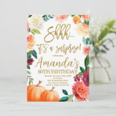 パンプキン誕生日, シーハー、サプライズオータムパーティ 招待状 (スタンド正面)