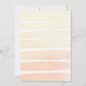 パンプキン金ゴールド秋オレンジファースト誕生日招待状 招待状 (裏面)