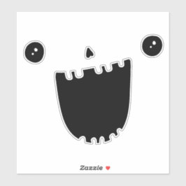 パンプキン顔カービングハロウィンおもしろいスマイル シール