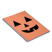 パンプキン顔ハロウィーン ノートブック (右側)
