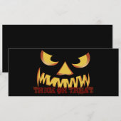 パンプキン顔2 (正面/裏面)