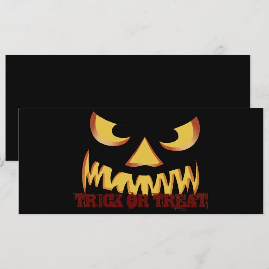 パンプキン顔2 (正面/裏面)