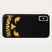 パンプキン顔2 Case-Mate iPhoneケース (裏面(横))