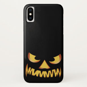 パンプキン顔2 iPhone X ケース