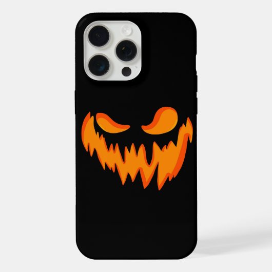 パンプキン顔 iPhoneケース (裏面)