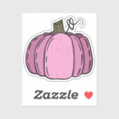 パンプキン飾を シール (シート)