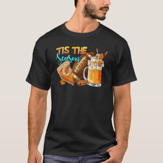 パンプキン・アンド・スパイス フットボール ハロウィーン Tシャツ