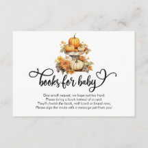 パンプキン オータム ベイビー シャワー | 赤ちゃんのための本